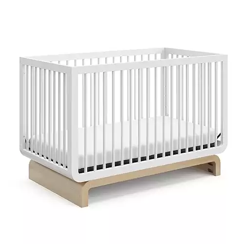 Storkcraft Santorini Deluxe 5-in-1 Crib (White)