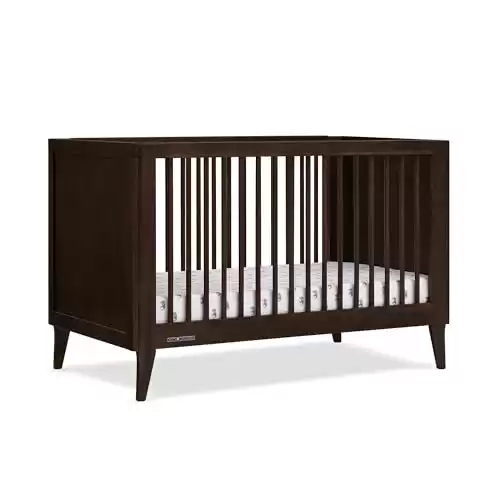 Ollie 4-in-1 Convertible Crib (Walnut Espresso)