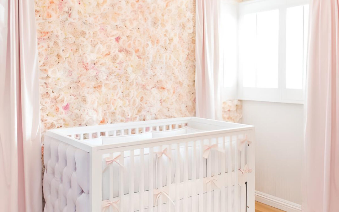 Creating Timeless Elegance: A Floral Blush Pink Nursery Dream