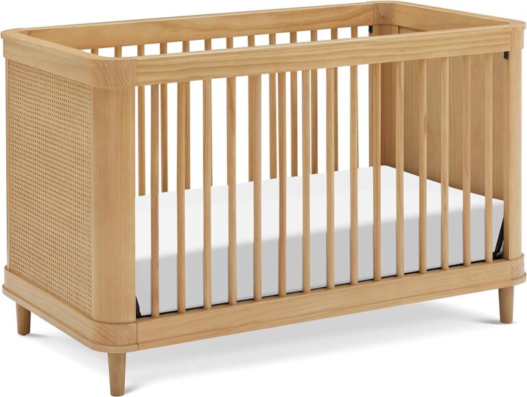 NAMESAKE Marin with Cane 3-in-1 Convertible Crib_Honey