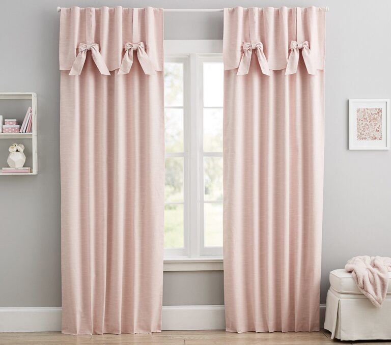 Pink Valance Curtains