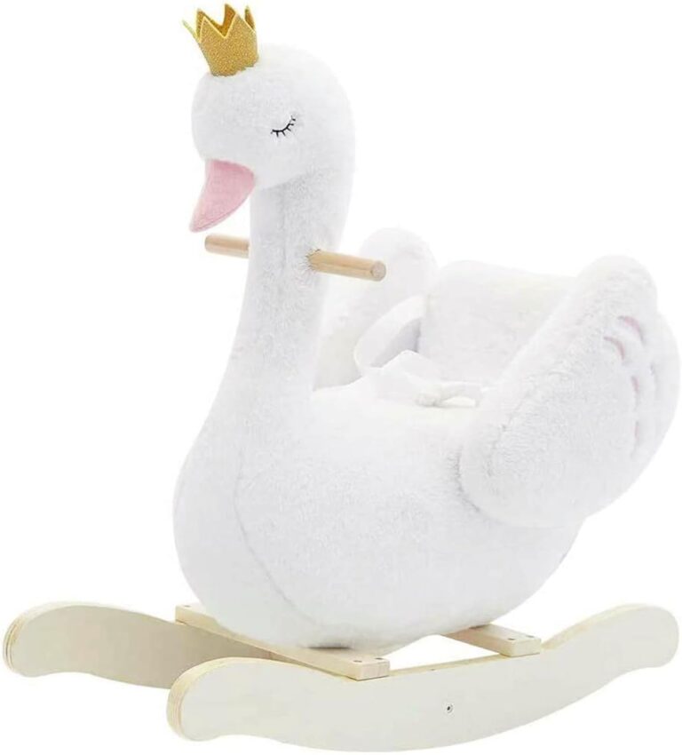 Swan Plush Rocker Toy