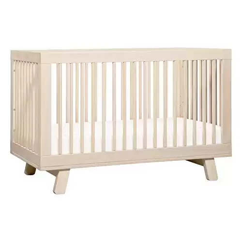 Babyletto Hudson 3-in-1 Convertible Crib, Washed Natural