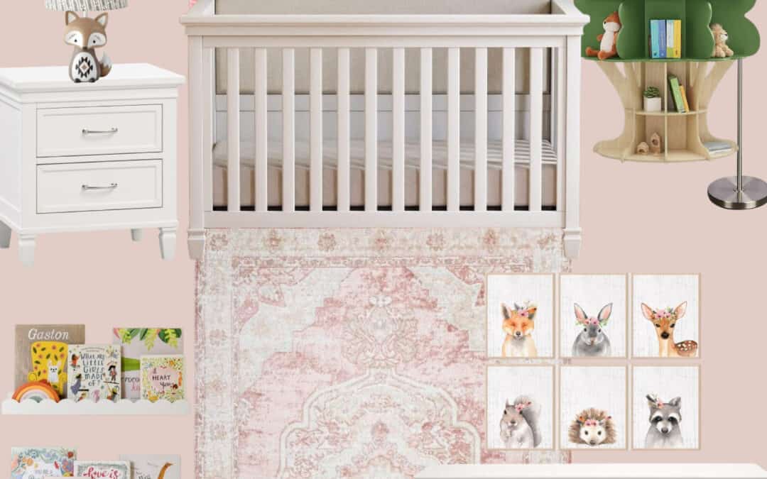 Creating the Perfect Pink Mauve Woodland Forest Nursery