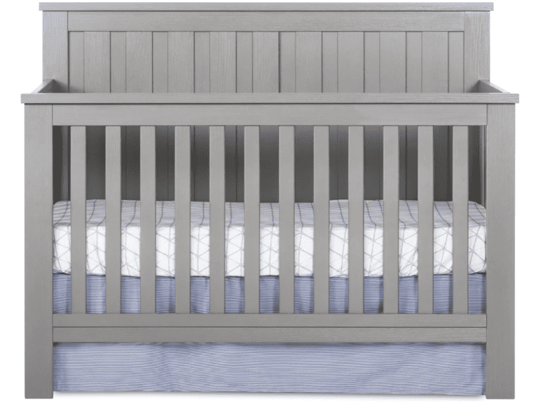 Child Craft Calder 4-in-1 Convertible Crib, Brushed Pebble