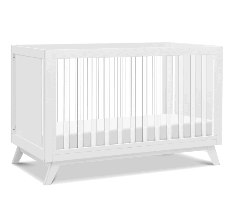 DaVinci Otto 3-in-1 Acrylic Convertible Crib in White