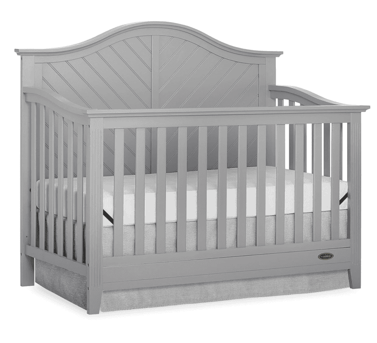 Ella 5-in-1 Full Size Convertible Crib in Pebble Grey