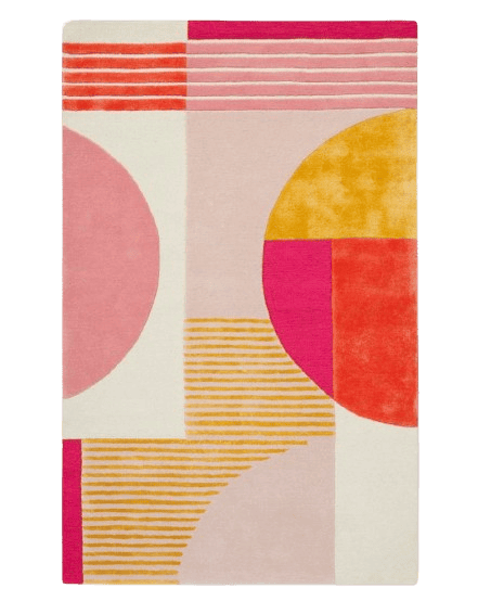 Pieced Circle Rug