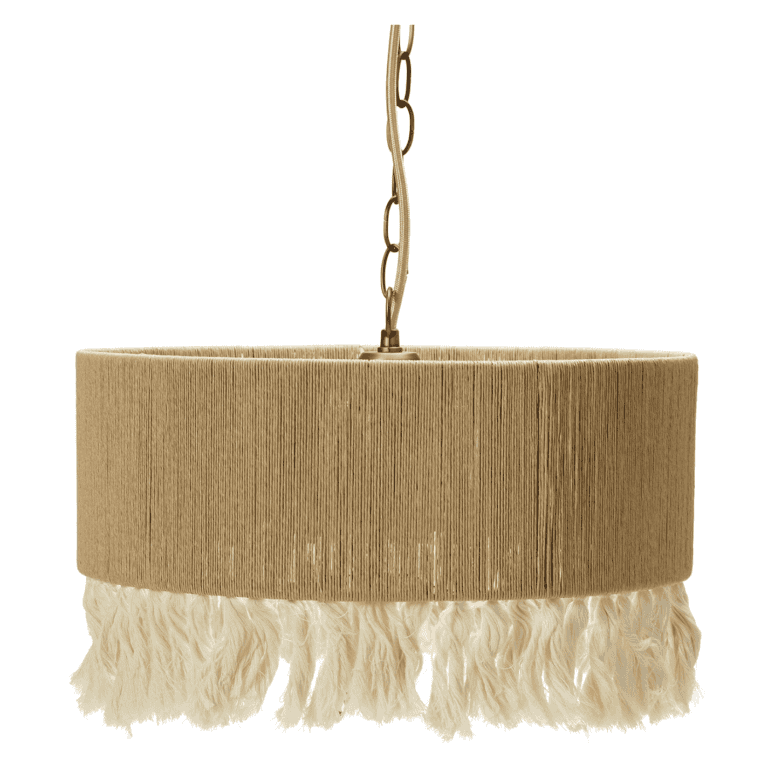 oastal Lamp with Natural Paper Rope Shade