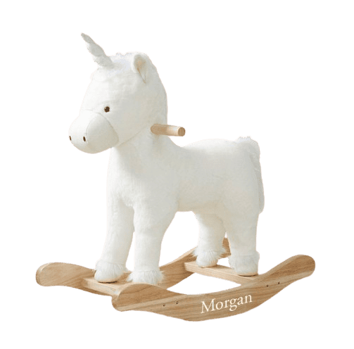 Unicorn Musical Plush Nursery Rocker