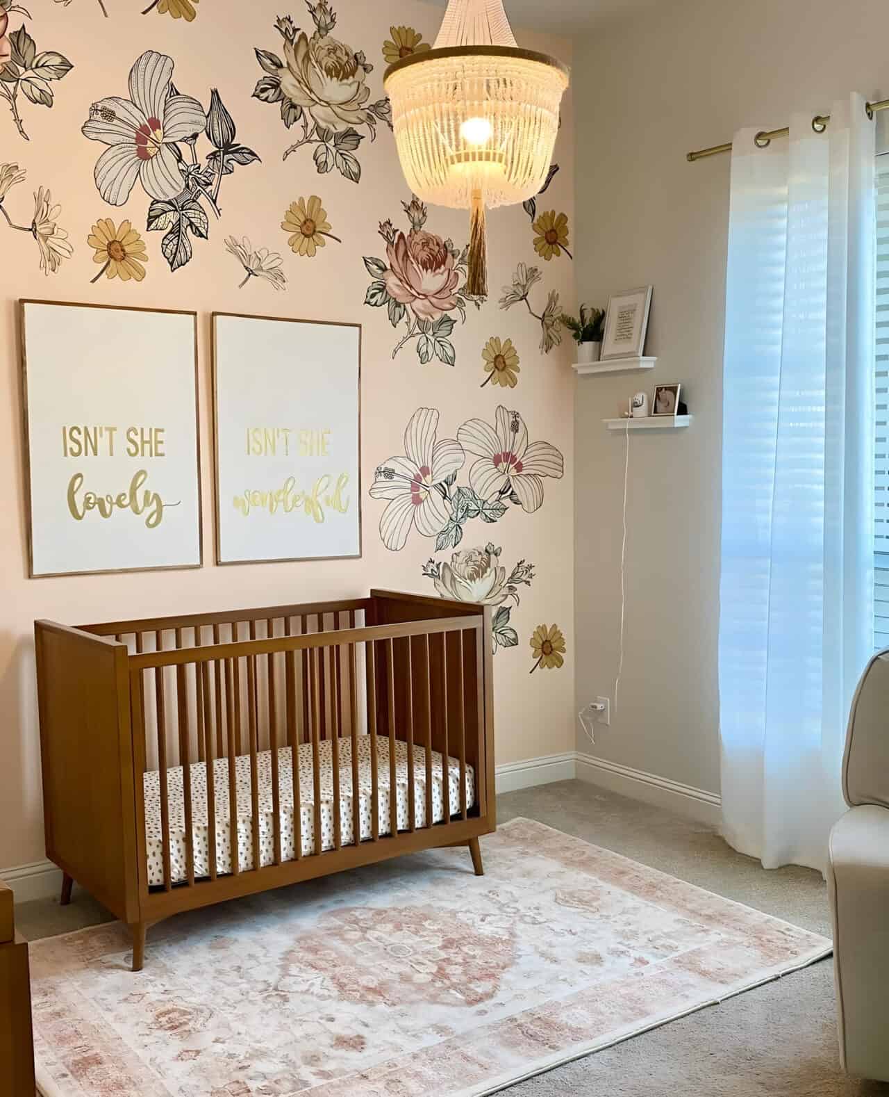 Floral Nursery Ideas
